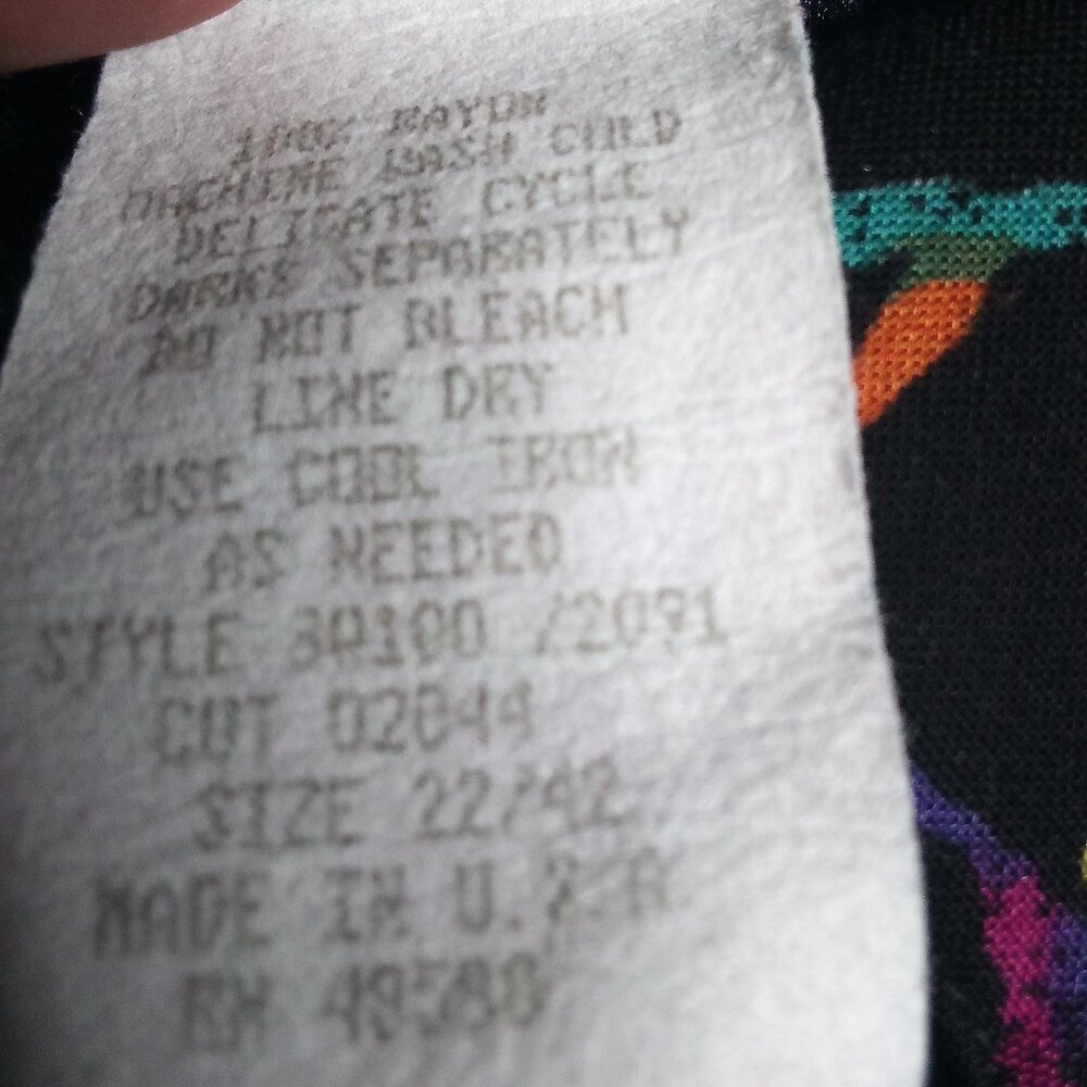 Vintage Basic Editions Abstract Geometric Hawaiia… - image 4